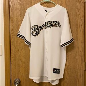 Milwaukee Brewers Prince Fielder #28 Jersey Size L